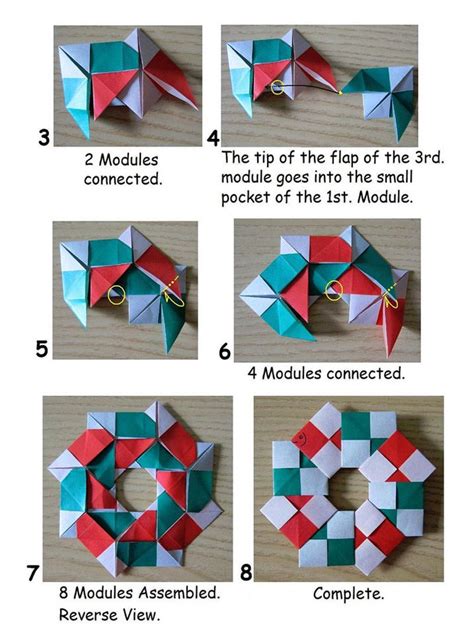 Francis Ow S Origami Diagrams Fish Module Origami Diagrams