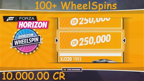 Forza Horizon Super Wheelspin Opening Super Wheelspins And