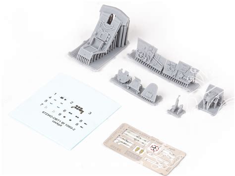 Eduard Kit D Amelioration Brassin Print Cockpit Messerschmitt Bf