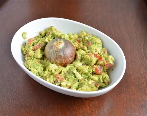 Perfect Chunky Guacamole Recipe - She Loves Biscotti