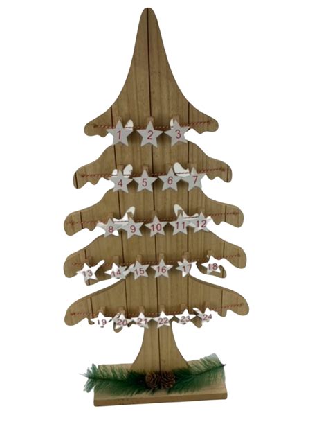 Sapin Bois Calendrier De Lavant Cideal