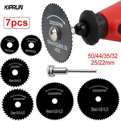 Kiprun Pcs Mini Hss Circular Saw Blade Rotary Tool For Dremel Metal