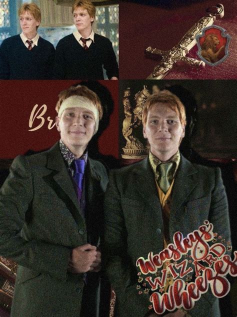 Pin von Sierra auf Weasley twins