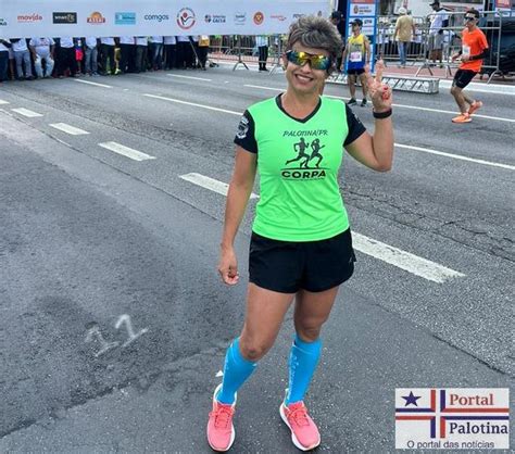 Palotinense participa na corrida internacional de são silvestre