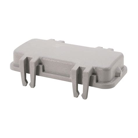 09300165401 HARTING Schutzkappe 16B Kunststoff mit 4 Klammern für