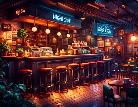 The Night Café Ai Generated Artwork Nightcafe Creator