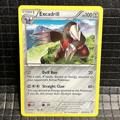 Excadrill Xy Primal Clash Pokemon Rare Card Ebay