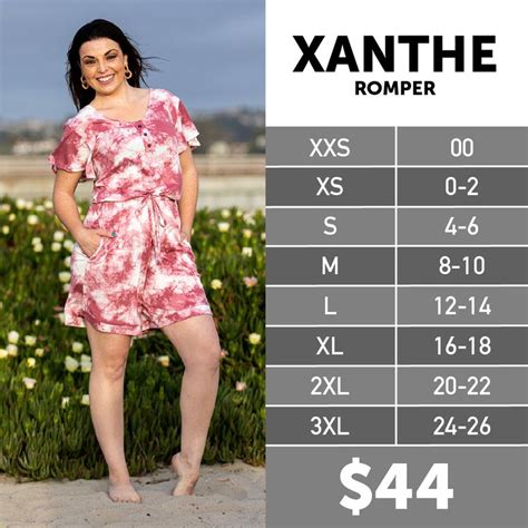 Lularoe Xanthe Romper Size Chart Lularoe Nicole Dress Sizing Lularoe