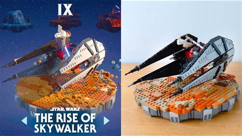 The Rise Of Skywalker Diorama From The Lego Star Wars Videogame Youtube