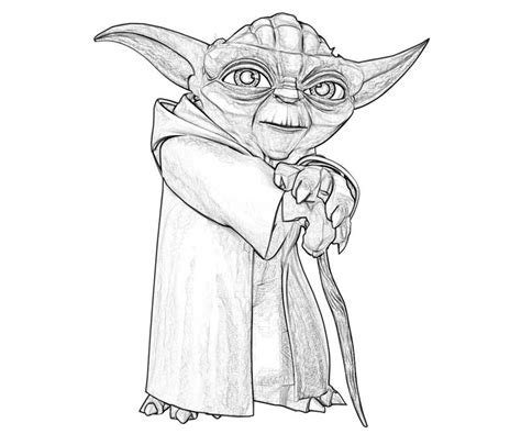 Yoda Pencil Drawing at PaintingValley.com | Explore collection of Yoda ...