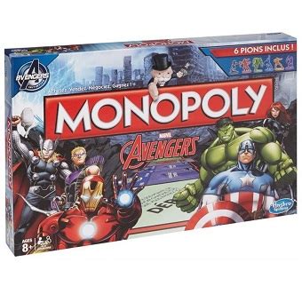 Monopoly Avengers Initiative Marvel Hasbro Gaming