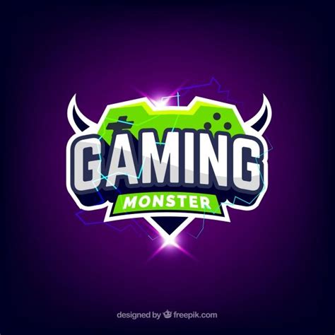 Premium Vector Green And Purple Gaming Logo Game Logo Gaming Logos