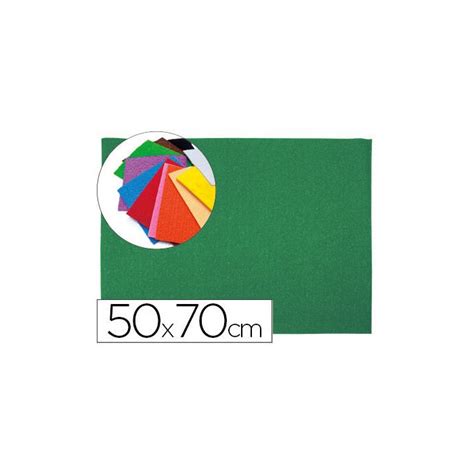 Goma Eva Liderpapel 50X70Cm 60G M2 Espesor 2Mm Textura Toalla Verde