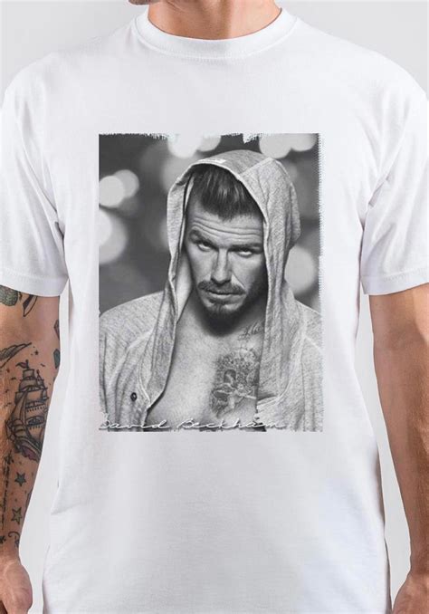 David Beckham White T Shirt Swag Shirts