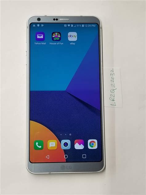 Lg G6 Unlocked Silver 32gb 4gb Us997 Lrzq22032 Swappa