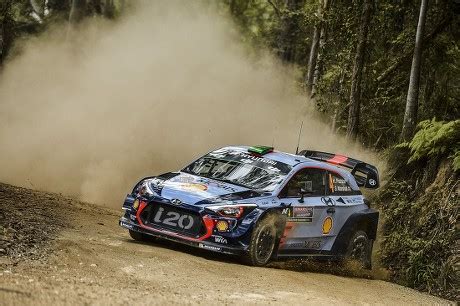 Hayden Paddon New Zealand Drives His Editorial Stock Photo Stock