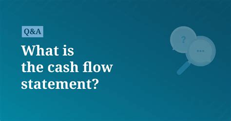 What Is The Cash Flow Statement Accountingcoach