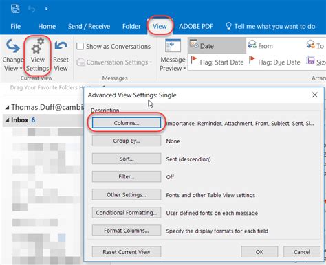 Adding An In Folder Column To Your Outlook Inbox One Minute Office Magic