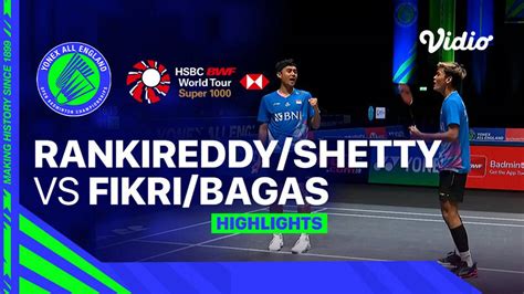 Satwiksairaj Rankireddy Chirag Shetty Ind Vs Muhammad Shohibul Fikri