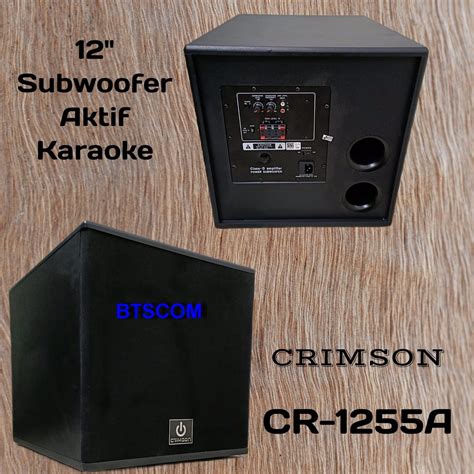 Jual Subwoofer Aktif Crimson Cr A Original Active Cr A Inch