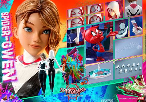 Hot Toys Spider Man Into The Spider Verse Spider Gwen Scale Figure Kapow Toys