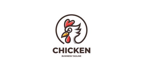 Angry Chicken Logo Template by Ardies | Codester