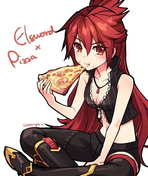 Elesis Blazing Heart Elsword Anime Character Design