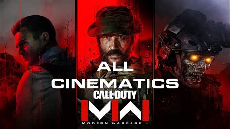 Call Of Duty Modern Warfare All Cinematics Youtube