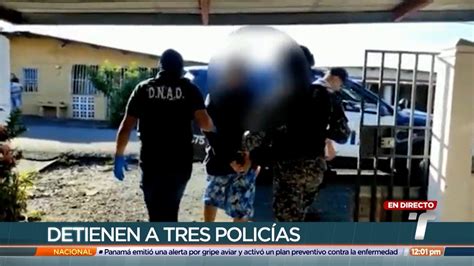 Tres Tenientes De La Policía Aprehendidos En Operativo Antidrogas En Colón