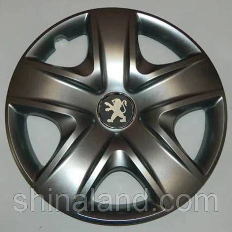 Колпаки Peugeot R17 серебро - (SJS ke1253) - комплект (4 шт.) (ID ...