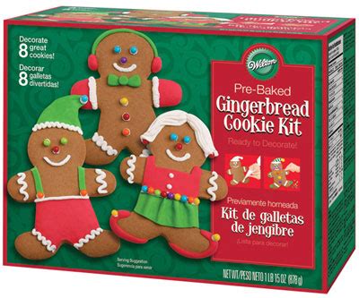 Gingerbread Man Cookies Kit