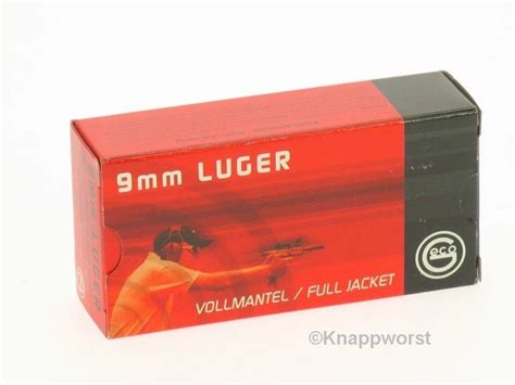 GECO 9mm Para Vollmantel Rundkopf FMC 8g 288752