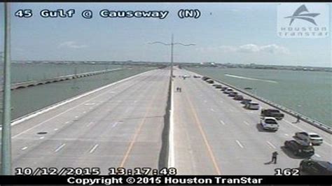 Police: Woman saved from jumping off Galveston Causeway