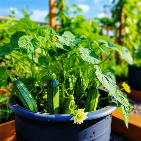 Best Way To Grow Zucchini In A Pot Unleashing Your Green Thumb