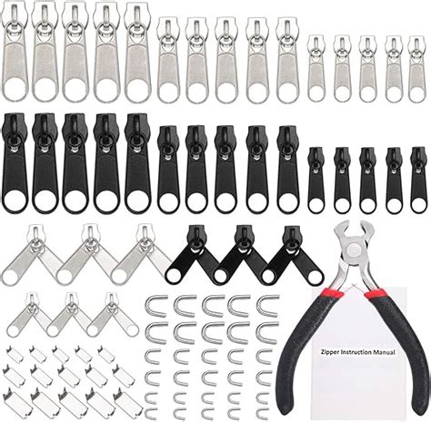 Amazon 85 Pieces Zipper Repair Kit Zipper Replacement Zipper With