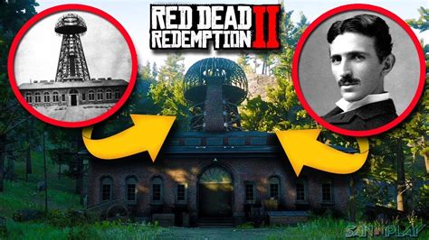 Achei A Torre E LaboratÓrio Tesla Máquina De Raios Secreta Red Dead