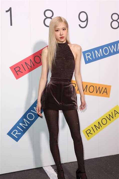 Ros Blackpink At Rimowa Seit Exhibition In New York City