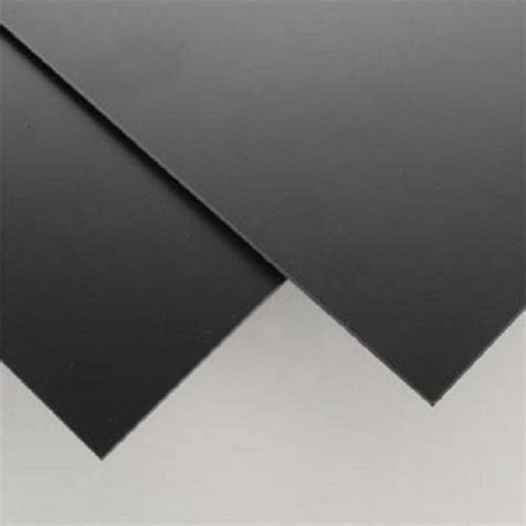 Sibe R Plastic Supply Black Styrene Polystyrene Plastic Sheet