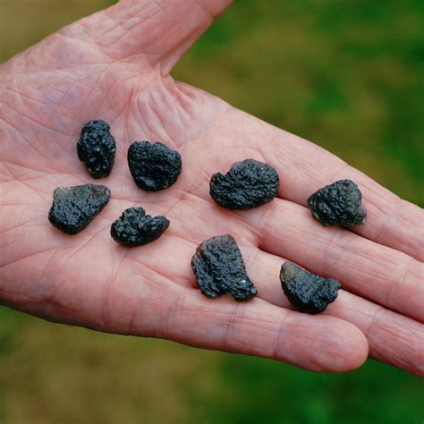 Rare Authentic Moldavite Crystal Gemstone