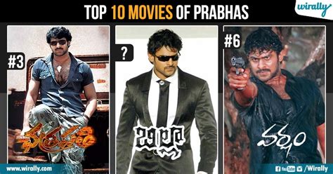 Varsham To Saaho: We Ranked Top 10 Movies Of Prabhas & What Do Y'all ...