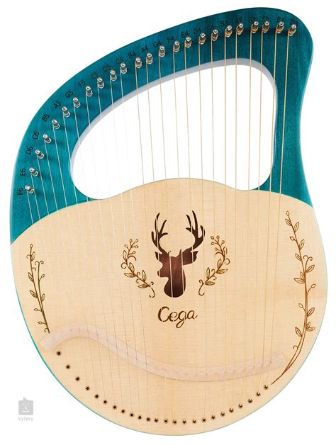 Cega Lyre Harp String Blue L Rka Kytary Sk