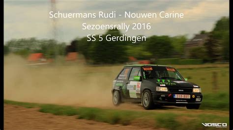 Schuermans Rudi Nouwen Carine Sezoensrally Ss Gerdingen