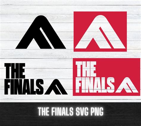 The Finals Logo SVG PNG - Etsy