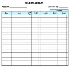 10 Best Free Printable Ledger Balance Sheet Printablee Fillable Form 2024