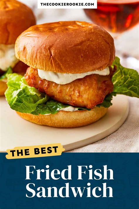 Fried Fish Sandwich Recipe The Cookie Rookie®