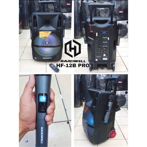 Jual Speaker Hardwell Portable Inch Speaker Hardwell Hf B Pro