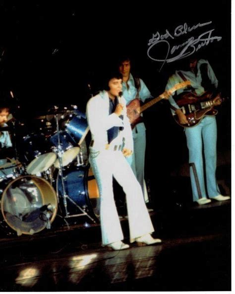 James Burton Signed Autographed X Elvis Presley Guitarist Photo