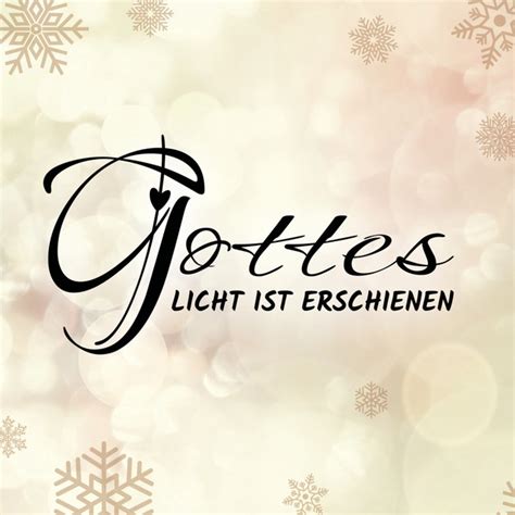 Gottes Licht Ist Erschienen Album Von Missionswerk Friedensstimme