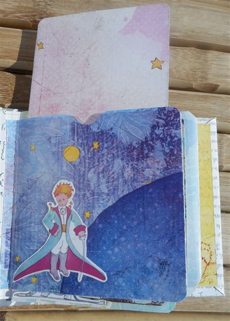 Mini Album Le Petit Prince R Alis En Crop Scrapbooking