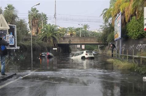 Alluvione Lampo A Giarre Frane E Allagamenti In Zona Jonica